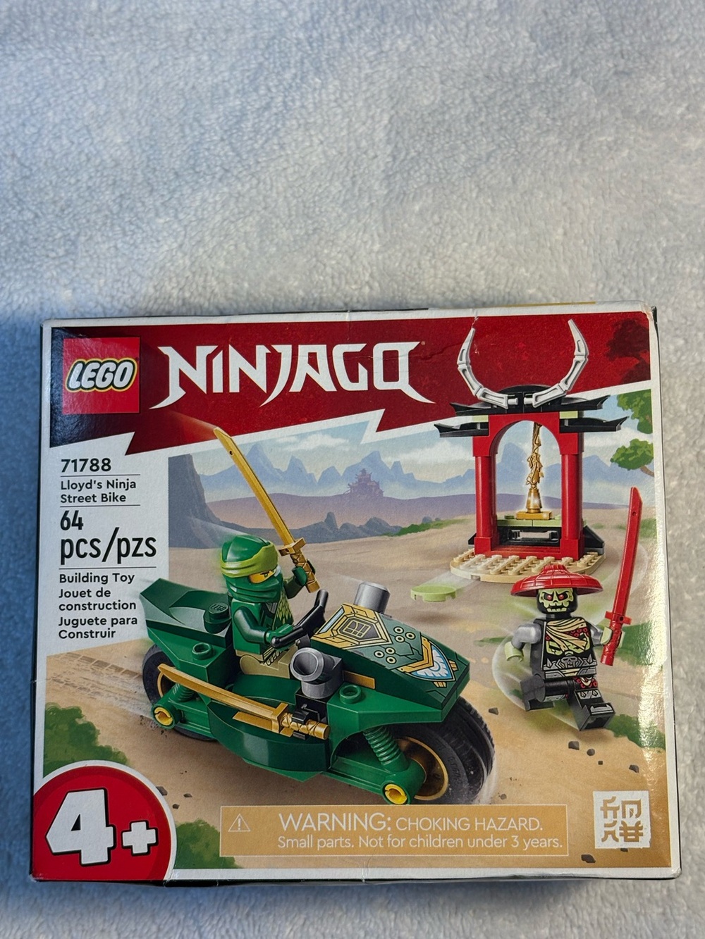 Lego 71788 Ninjago Lloyd's Ninja Street Bike NEW Lloyd Bone Guard 64 pcs